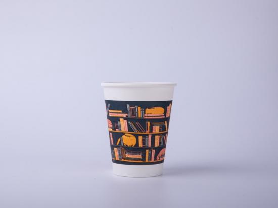 10oz biodegradable paper cup