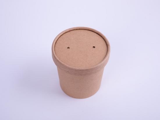  Disposable Food Packaging Soup bowl Cup with paper cover
