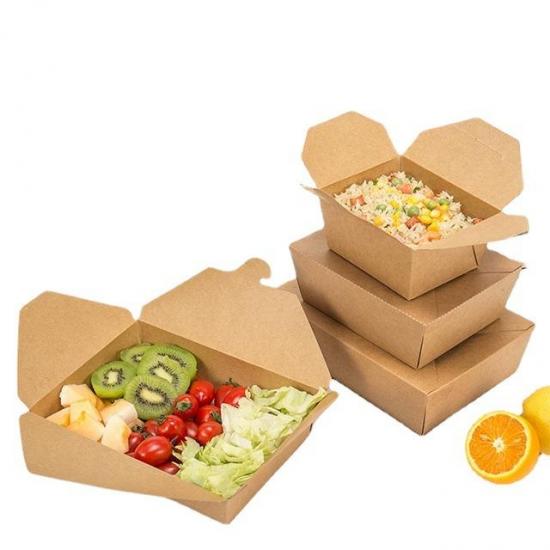 ake Away Lunch Paper Food Packing Boxes