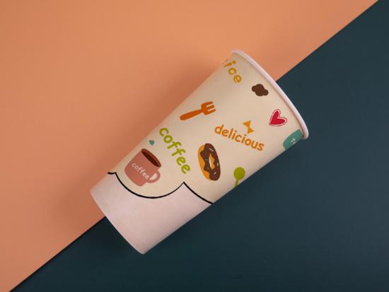 16oz biodegradable paper cups