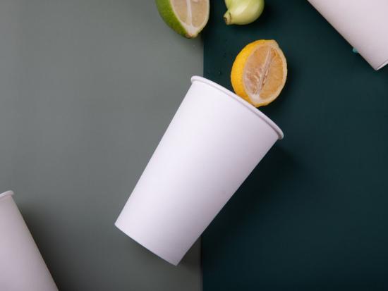 Biodegradable Single Wall Coffee Cups With Lid