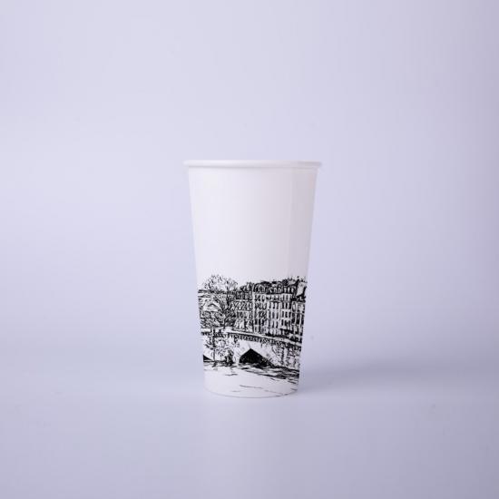 water based 20oz single wall cup