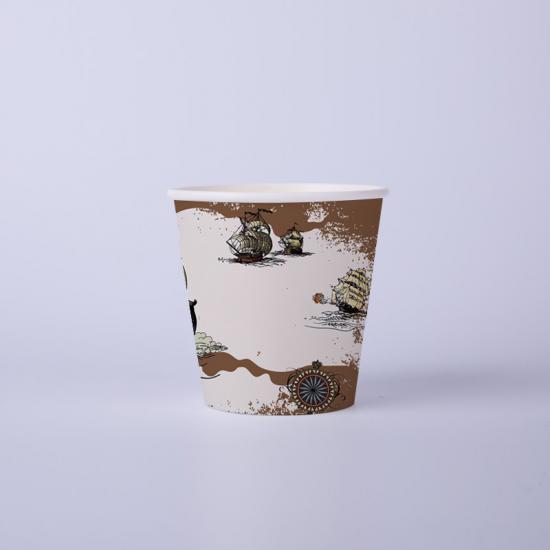 PE 10oz Single Wall Paper Cup