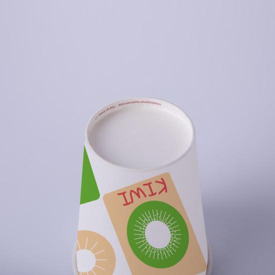 PE 8oz single wall paper cup