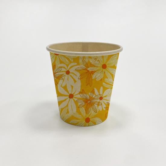 PLA 6oz Single Wall Paper Cup