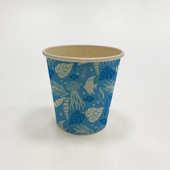 water-based single wall paper cup 6.5oz