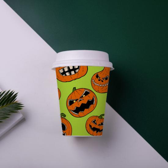 PLA 7Joz Disposable Single Wall Paper Cup