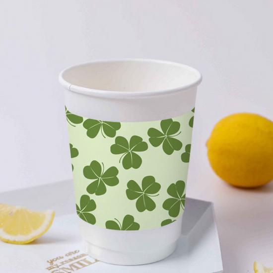 PLA 12oz Double Wall Paper Cup